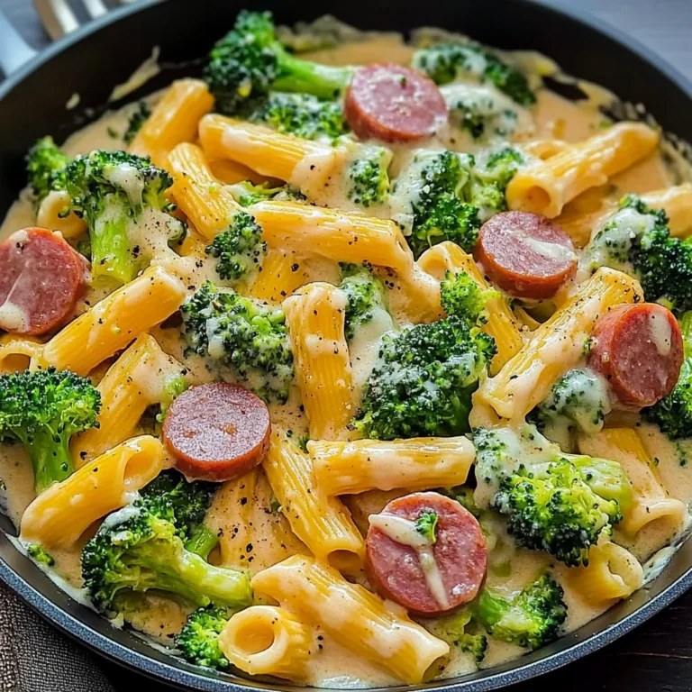 Creamy Kielbasa Broccoli Skillet: 30 Minutes of Delicious…