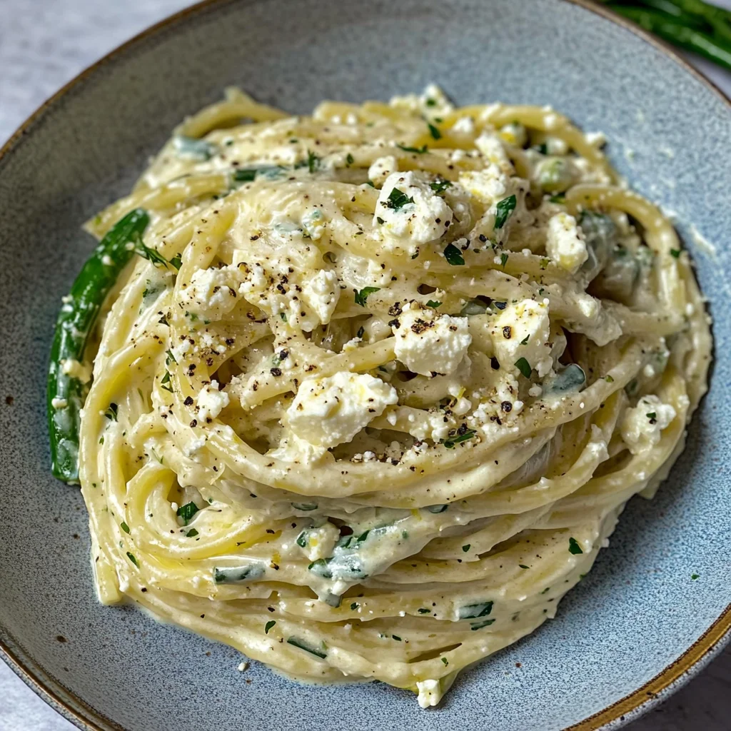 Creamy Lemon Feta Pasta Recipe: A Zesty Delight Awaits