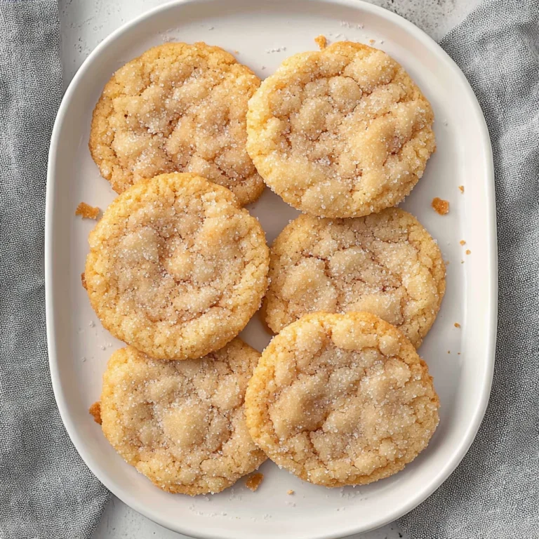 Crinkly Crackly Butter Toffee Sugar Cookies: Irresistibly…