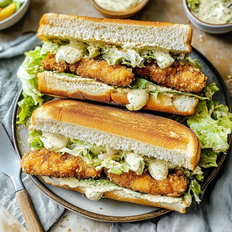 Crunchy Chicken Caesar Sandwich: A Flavorful Delight