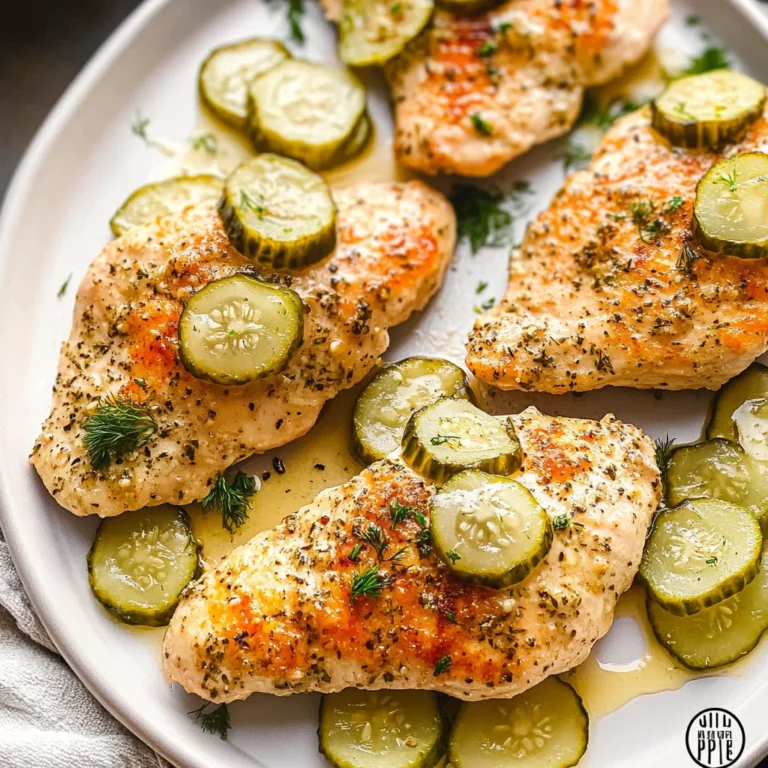 Dill Pickle Parmesan Chicken Recipe: Cheesy Delight Awaits