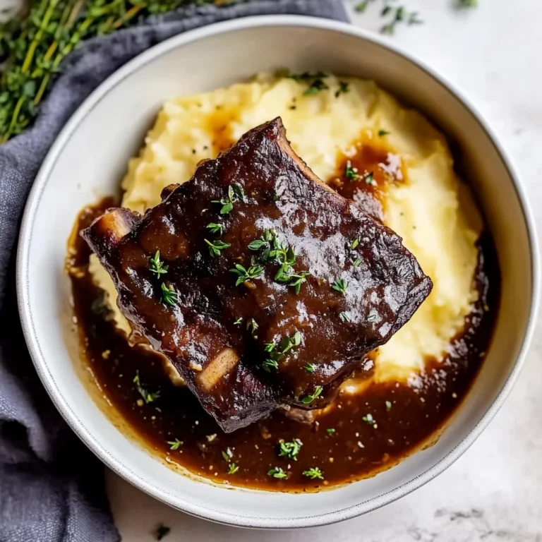 Flavorful Beef Short Ribs in Dutch Oven: Comfort Food Dream