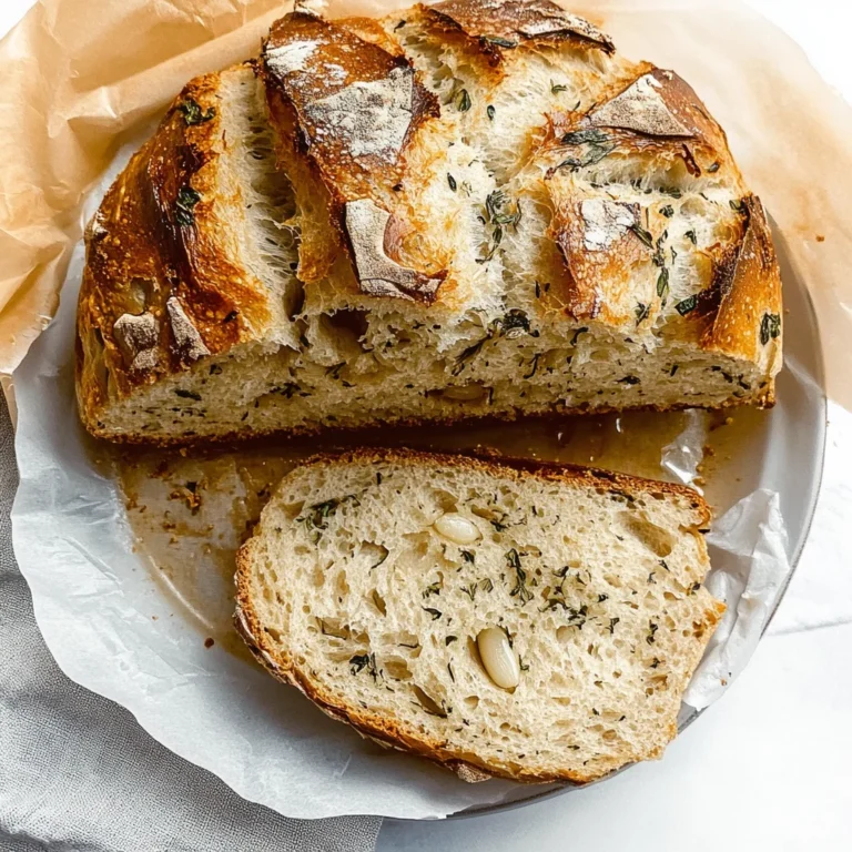 Garlic Herb Dutch Oven Bread Recipe You’ll Love Today!