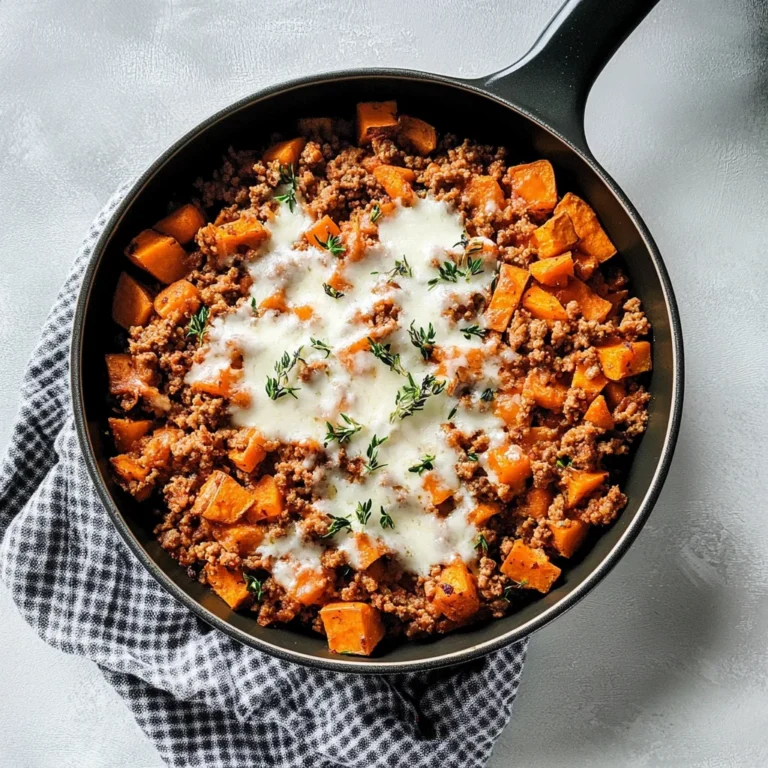 Ground Turkey Sweet Potato Casserole: Cozy and Satisfying