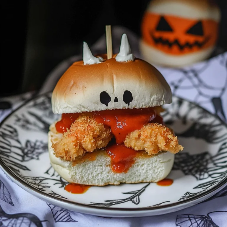 Halloween Chicken Parm Sliders: Spookily Delicious Treats