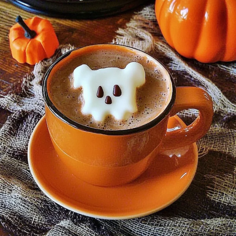Halloween Hot Chocolate: Spookily Sweet and Creamy Delight