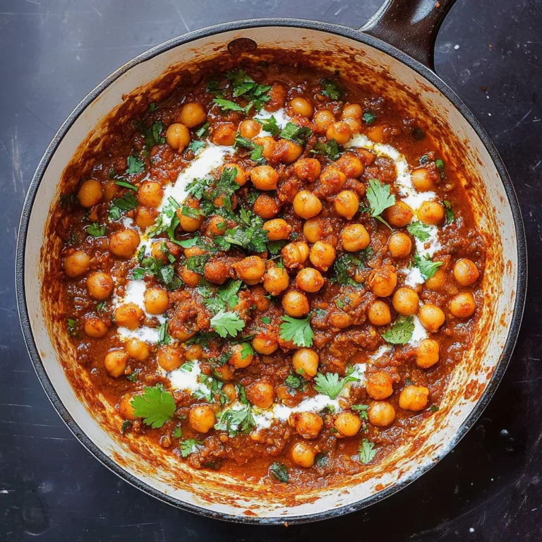 Harissa Chickpeas: Spicy and Satisfying Comfort Food