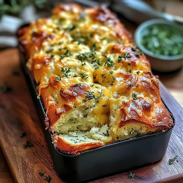 Herb & Cheese Quick Bread: Warm and Savory Delight