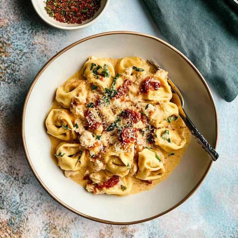Marry Me Chicken Tortellini: A Heart-Stealing Creamy Delight