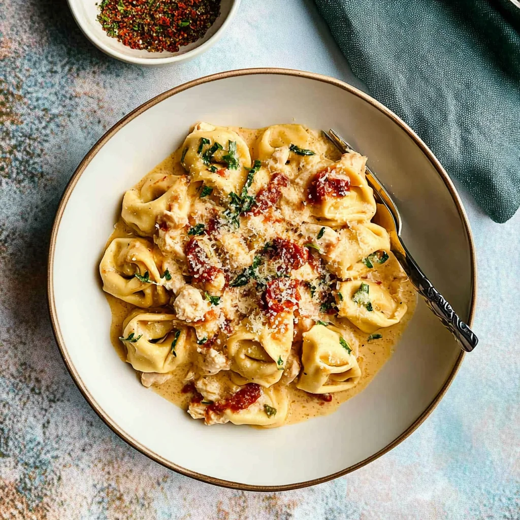 Marry Me Chicken Tortellini: A Heart-Stealing Creamy Delight