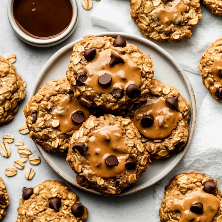 Peanut Butter Oatmeal Chocolate Chip Cookies: Chewy Delights