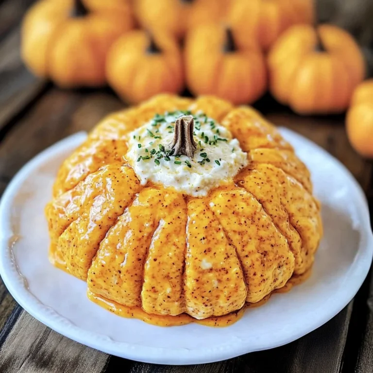 Pumpkin Cheese Ball: Creamy and Festive Delight