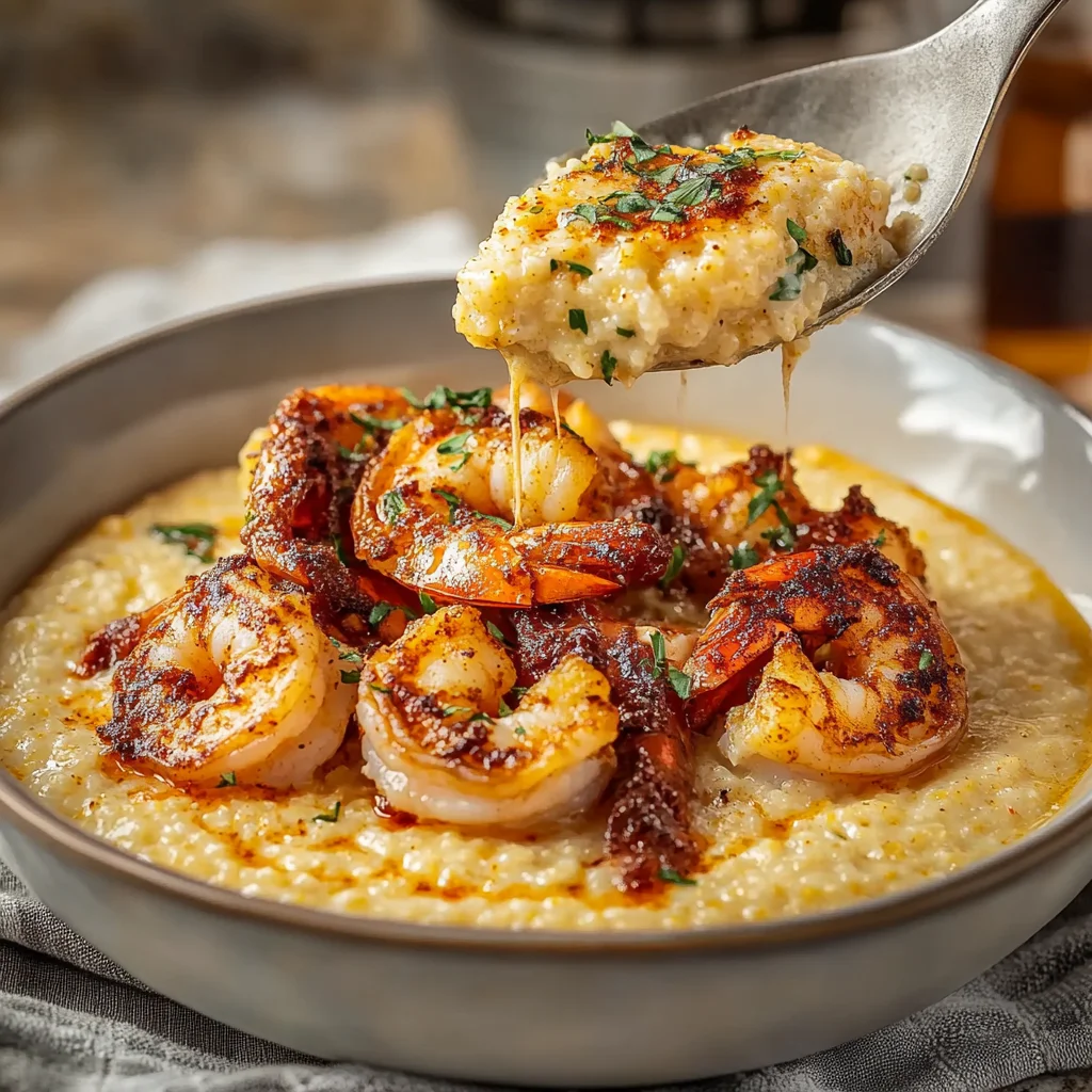 Red Snapper Shrimp Grits Cajun: Comforting and Flavorful