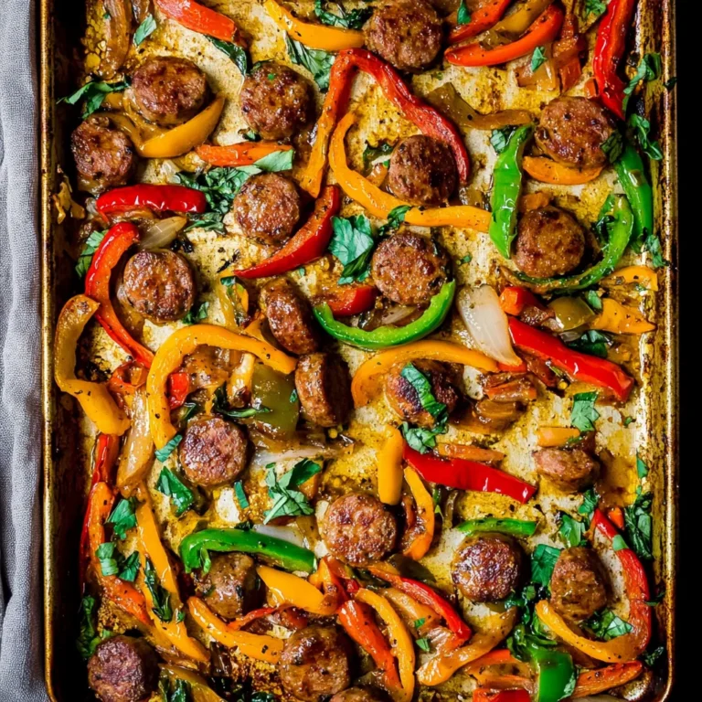 Sheet Pan Sausage and Peppers: Effortless Flavor Explosion