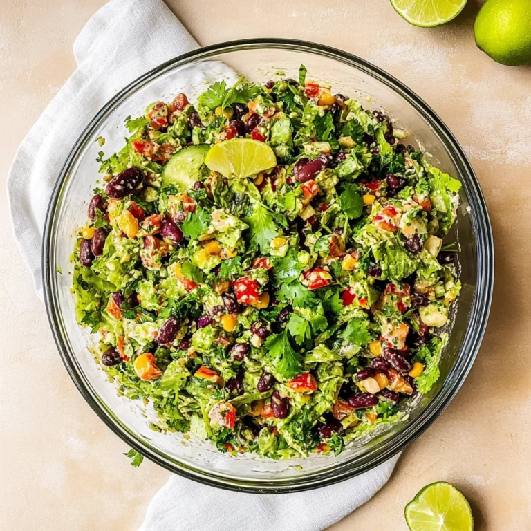 Southwestern Chopped Salad with Cilantro-Lime Dressing: Z…