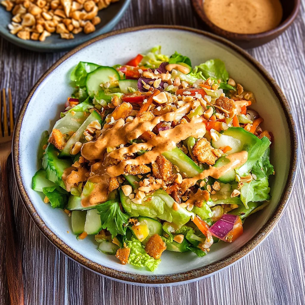 Thai Crunch Salad CPK Copycat: Refreshingly Delicious
