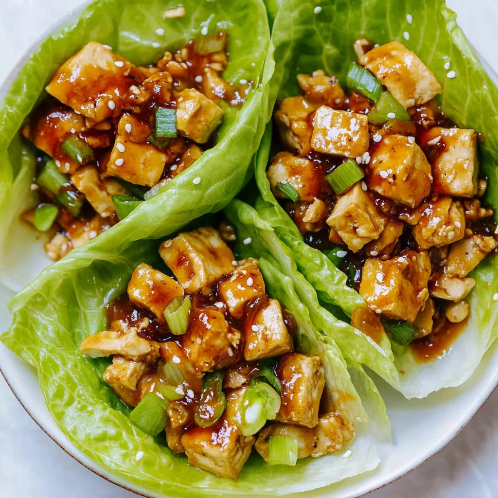 Tofu Lettuce Wraps: Fresh and Flavorful Delight