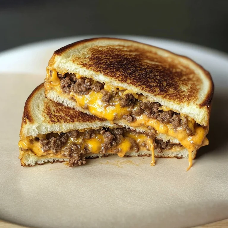 Ultimate Cheesy Ground Beef Melt: Comfort Food Bliss