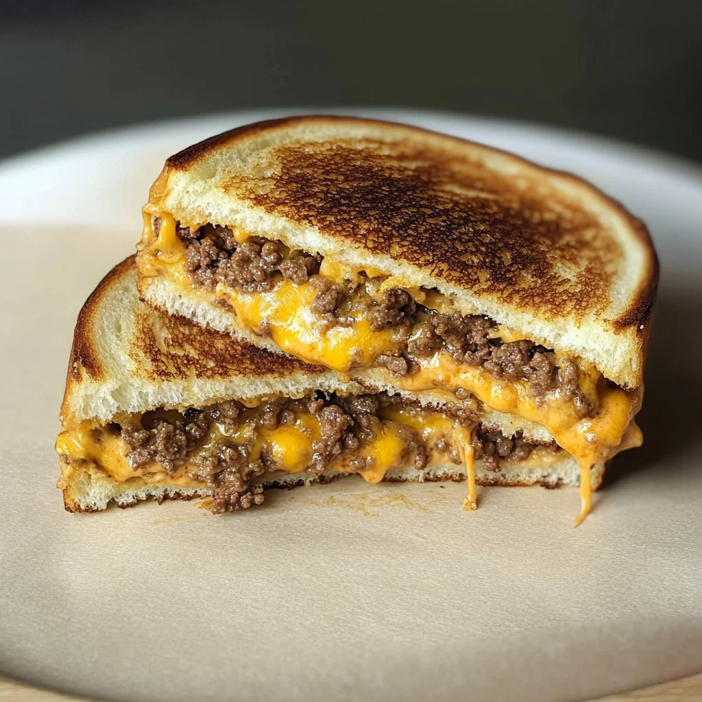 Ultimate Cheesy Ground Beef Melt: Comfort Food Bliss