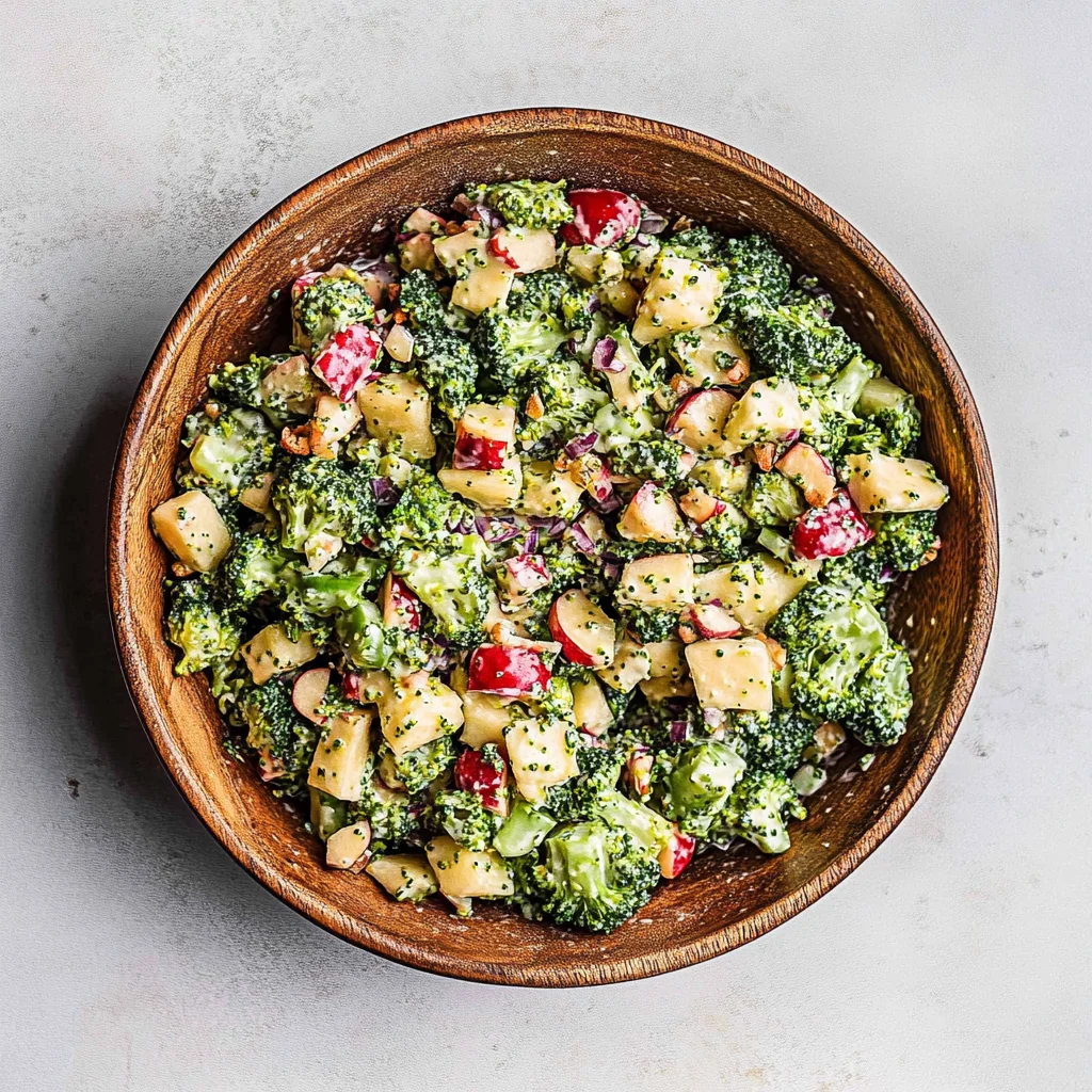 Vegan Apple Broccoli Salad: Refreshingly Crisp Delight