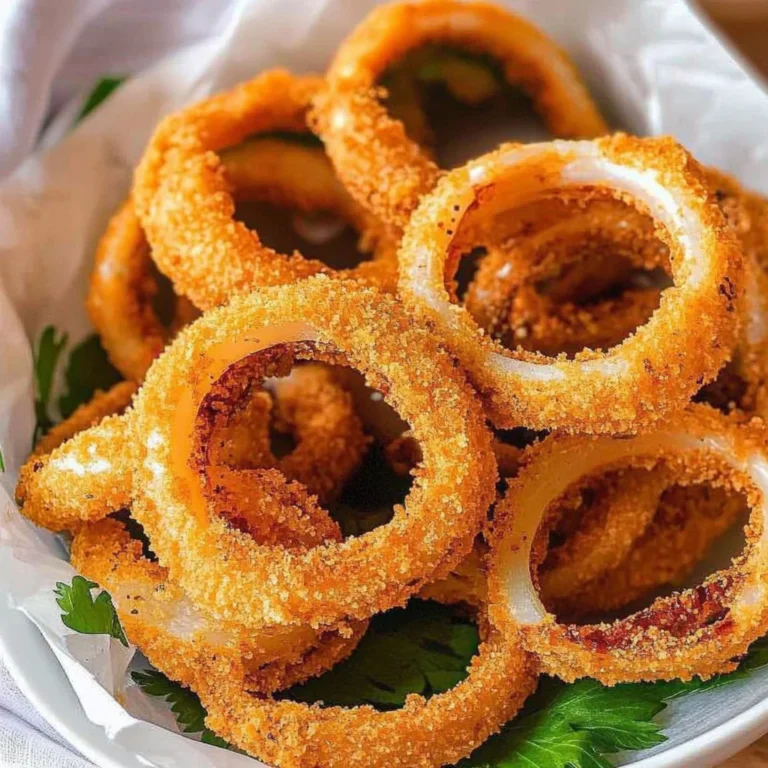 Viral High-Protein Keto Onion Rings Hack: Guilt-Free Crunch!
