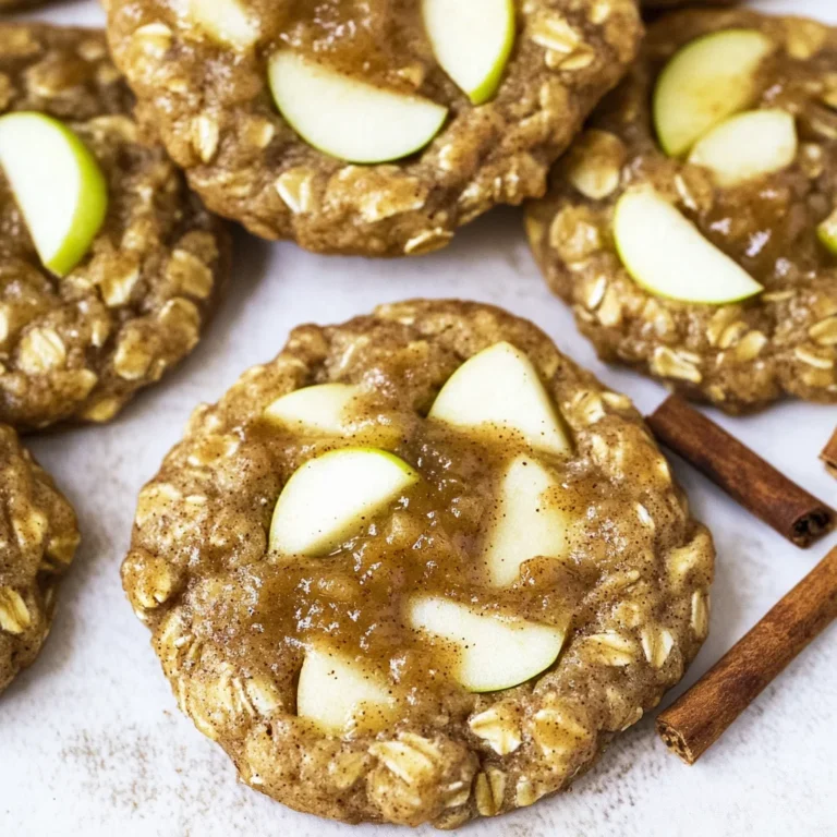 Apple Cinnamon Oatmeal Cookies: Cozy and Chewy Goodness