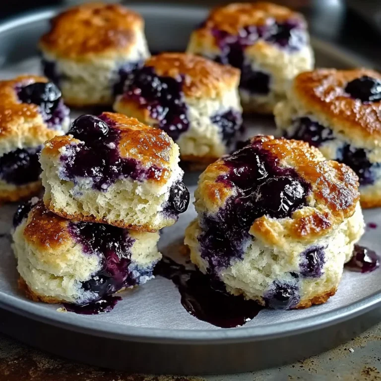 Blueberry Biscuits: Fluffy and Irresistibly Delicious