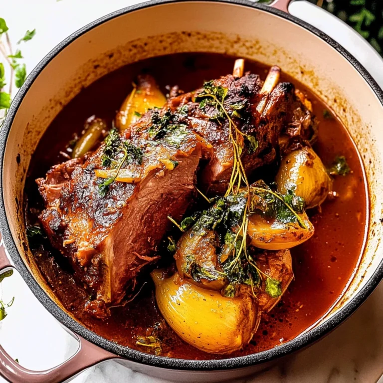 Braised Pork Shoulder: Tender and Savory Delight