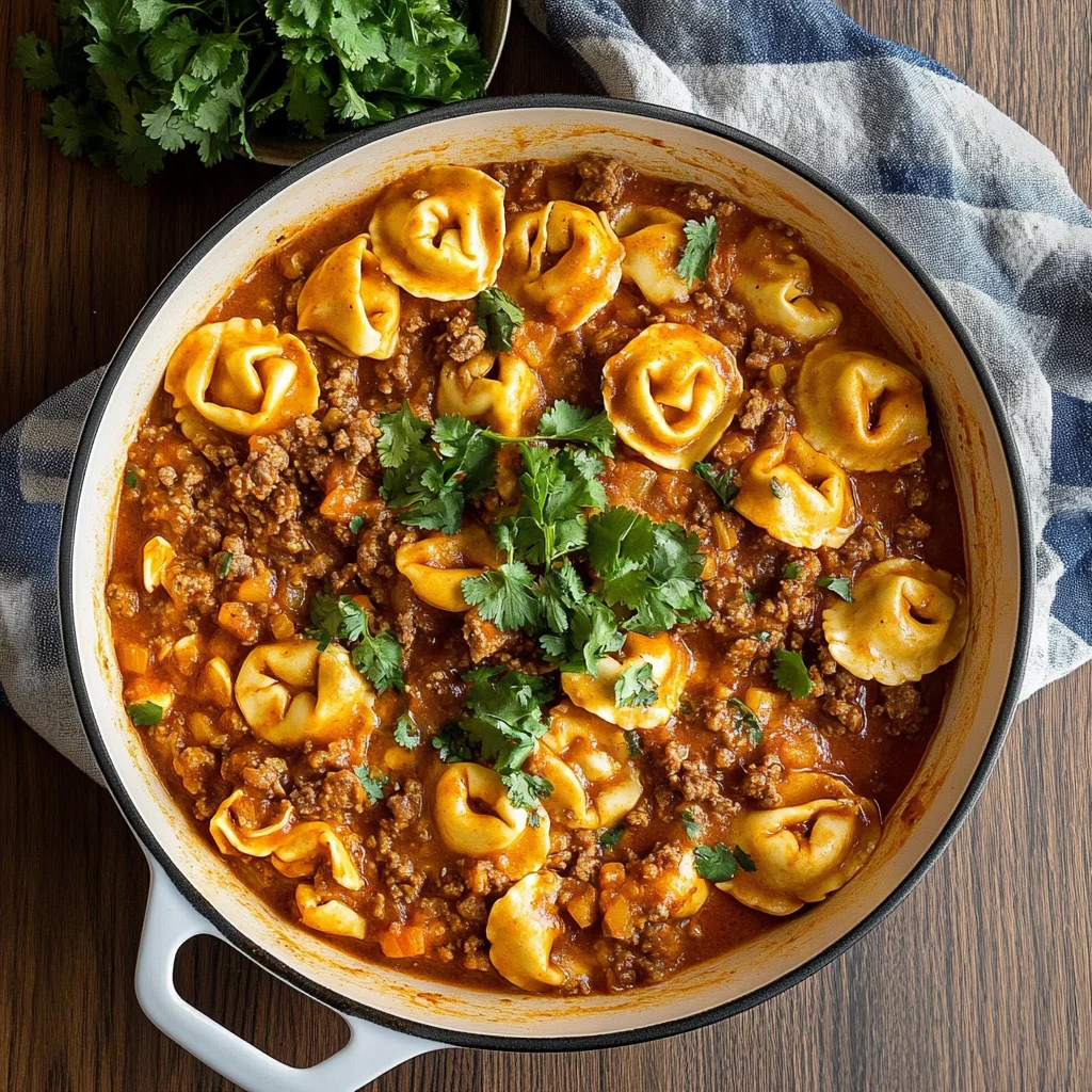 Cheesy Beef Enchiladas Tortellini: A Delicious Twist Today