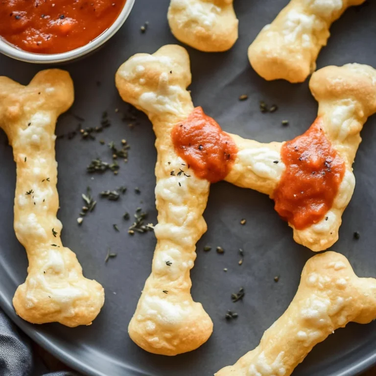 Cheesy Halloween Breadstick Bones: Spooktacular Treats!