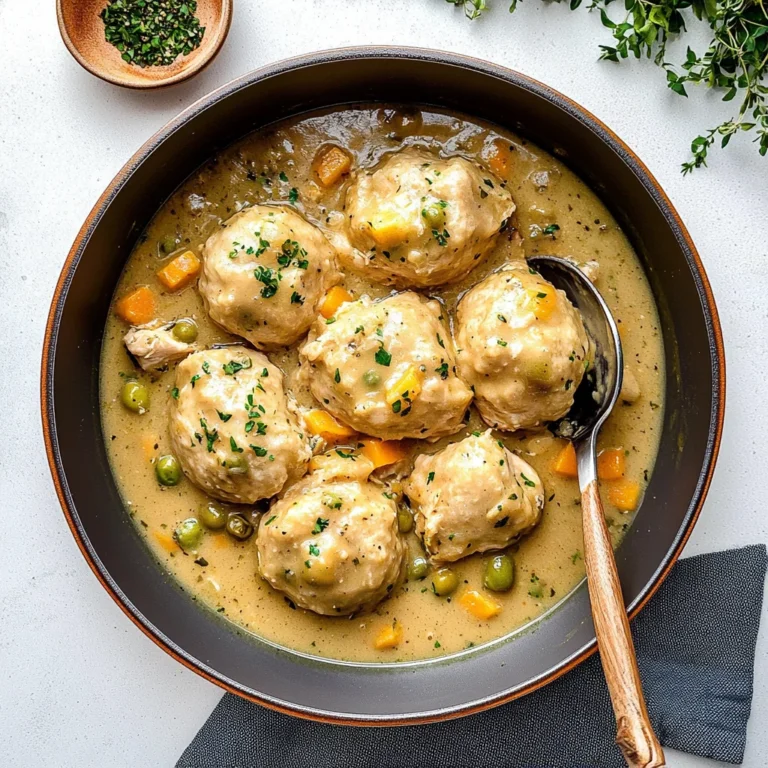 Chicken and Dumplings: Cozy Comfort Food Delight