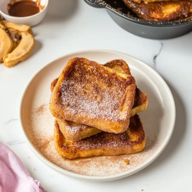 Churro Stuffed French Toast with Cinnamon Sugar: Decadent…