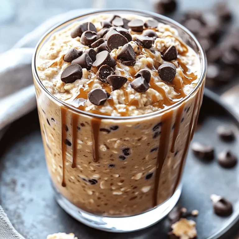 Cookie Dough Overnight Oats: A Decadent Breakfast Treat