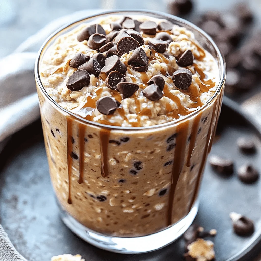Cookie Dough Overnight Oats: A Decadent Breakfast Treat