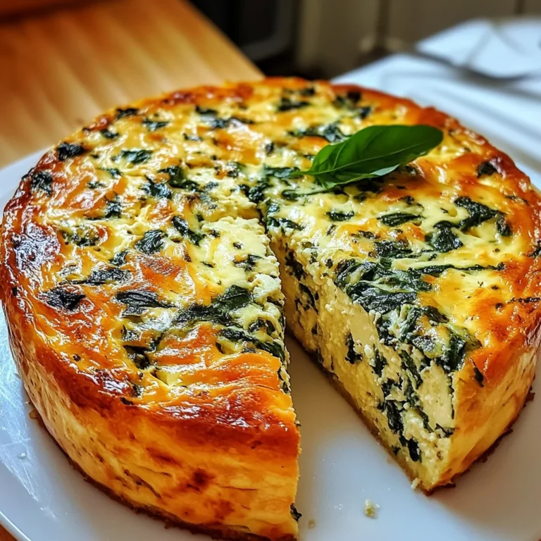 Cottage Cheese and Spinach Crustless Quiche: Irresistibly…