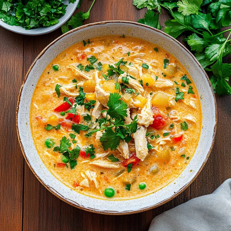 Creamy Chicken Parmesan Soup: Cozy Comfort in a Bowl