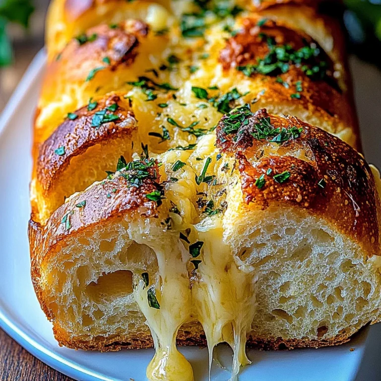 Delicious Italian Herb and Cheese Bread: Warm & Cheesy Bliss