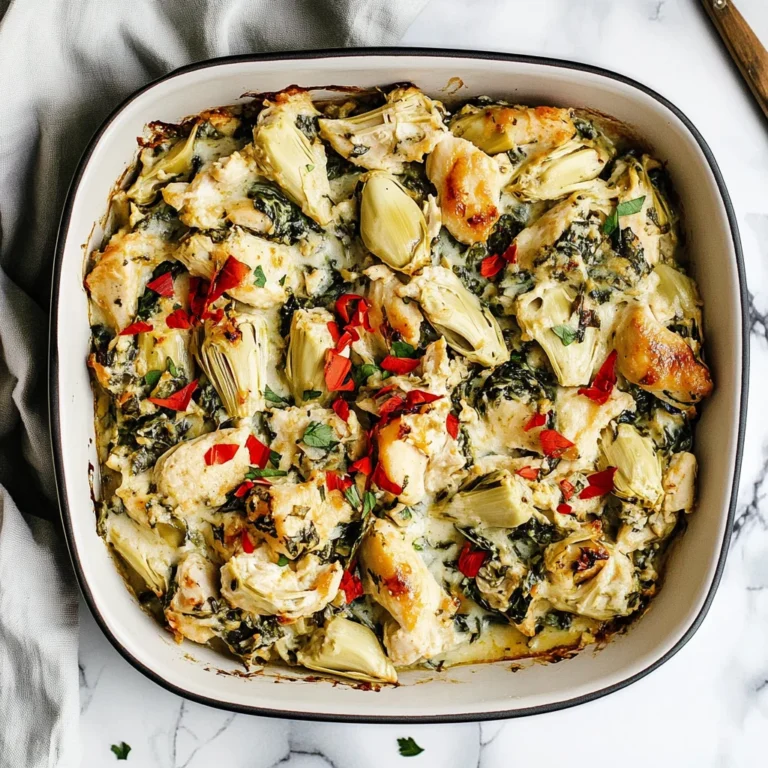 High-Protein Spinach and Artichoke Chicken Casserole: An …