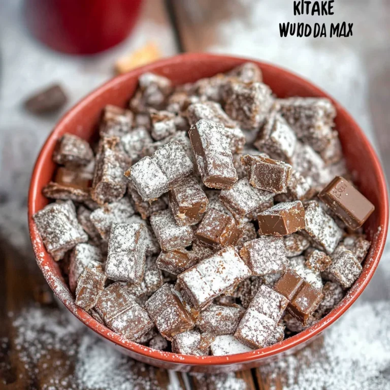 Kit Kat Muddy Buddies: Sweet and Crunchy Fun Treats