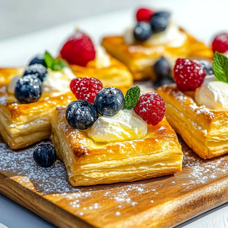 Mascarpone Puff Pastry: Decadent and Easy Delight