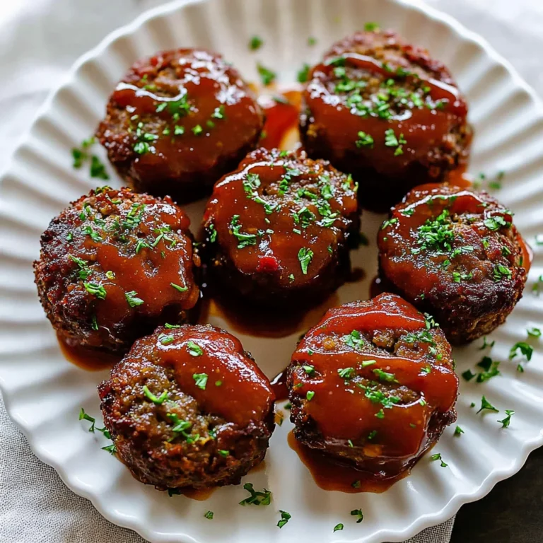 Mini Meatloaf Recipe: Quick and Comforting Delight