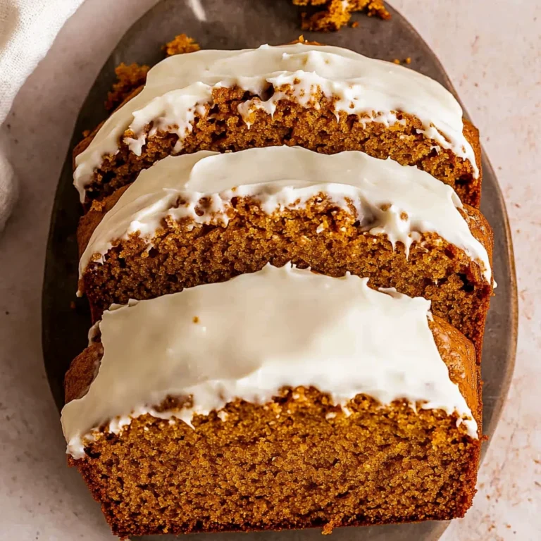 Pumpkin Bread with Cream Cheese Frosting: Cozy Delight