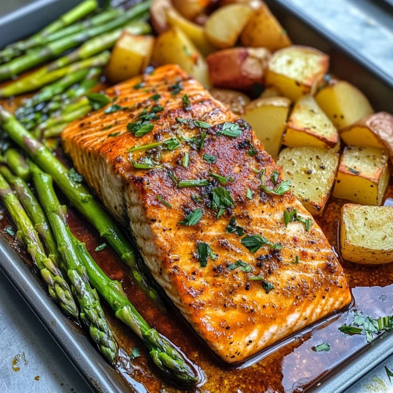 Salmon, Potato, + Asparagus Sheet Pan Meal: Effortlessly …