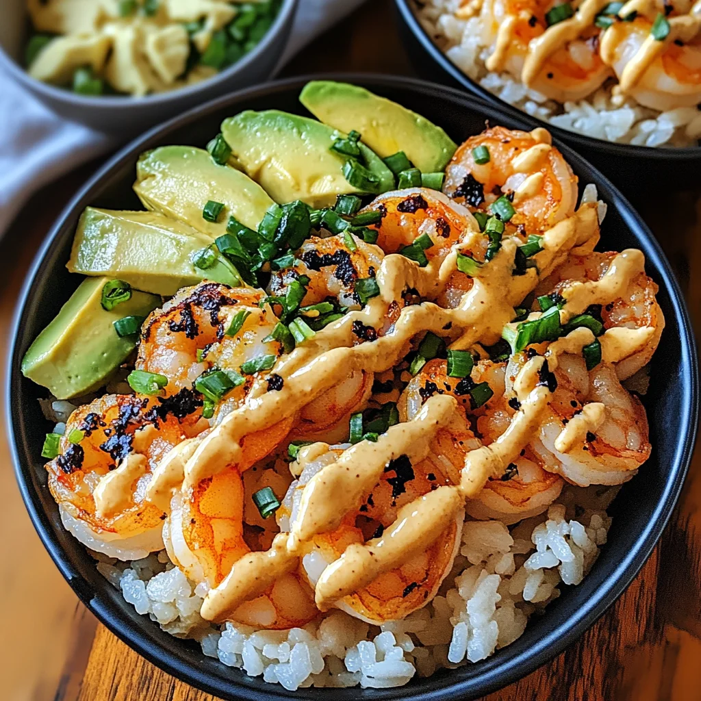 Shrimp Rice Bowls with Spicy Mayo: Flavor Explosion Awaits
