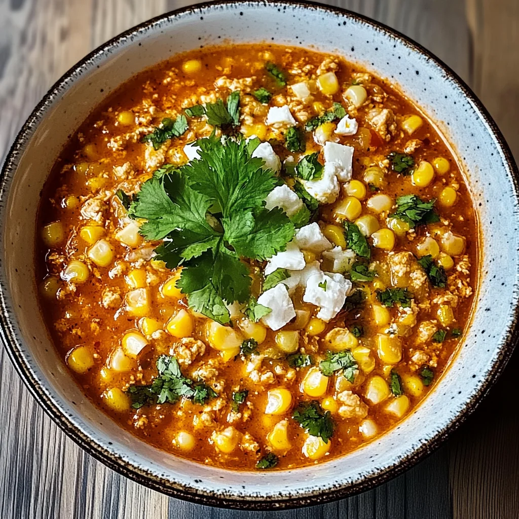 Street Corn Chicken Chili Recipe: Cozy and Hearty Delight