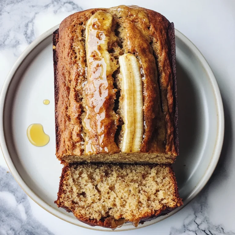 The BEST Honey Vanilla Banana Bread: Soft & Fluffy Delight