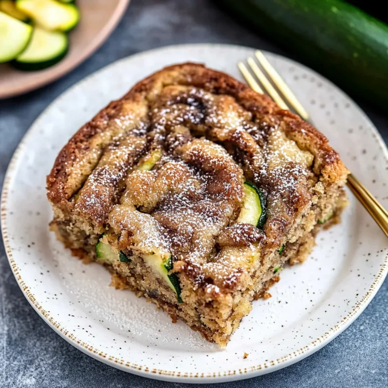 Zucchini Coffee Cake Recipe: Moist and Irresistible Delight