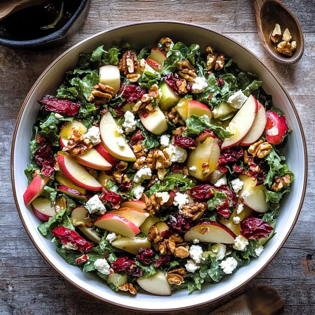 Autumn Harvest Honeycrisp Apple and Feta Salad: Delightfu…