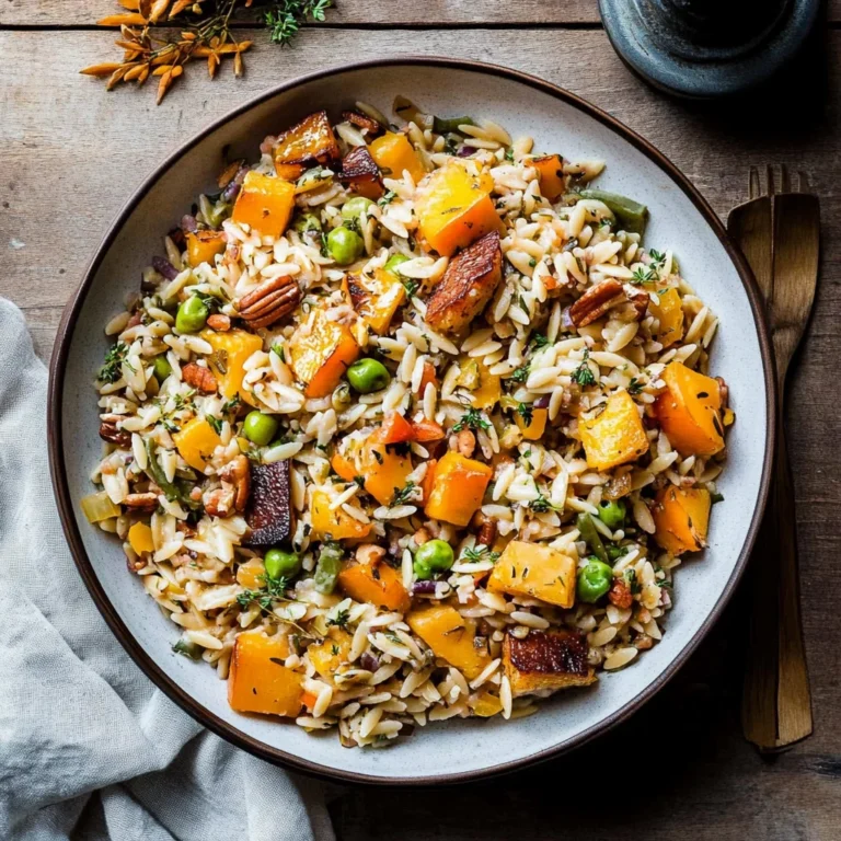Best Fall Harvest Orzo Salad: Cozy and Flavorful Delight