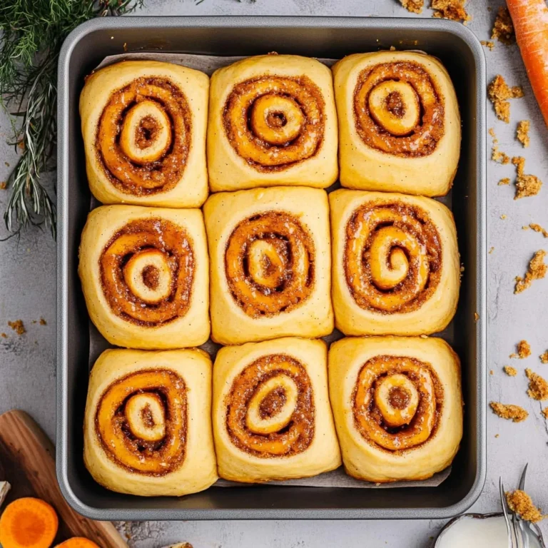 Carrot Cake Cinnamon Rolls: Warm and Irresistibly Sweet